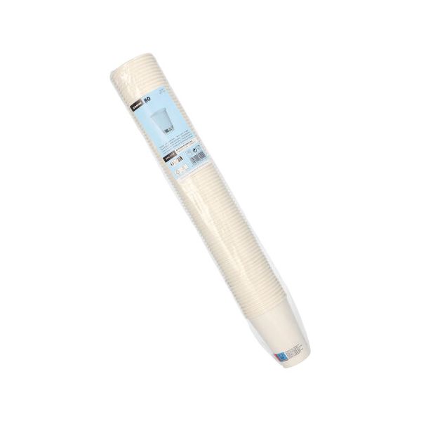 Automatenbecher, Pappe "To Go" 0,18 l Ø 7 cm · 9,2 cm weiss - Bild 2
