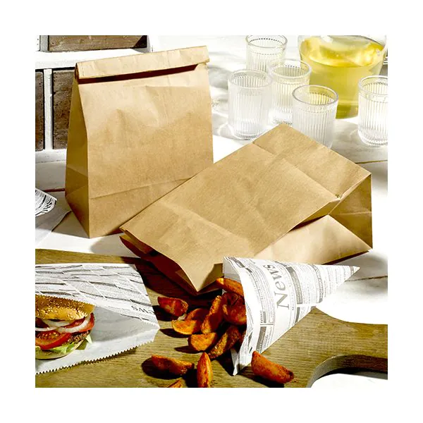 Blockbodenbeutel, Kraftpapier 40 x 32 x 11 cm braun - Bild 2