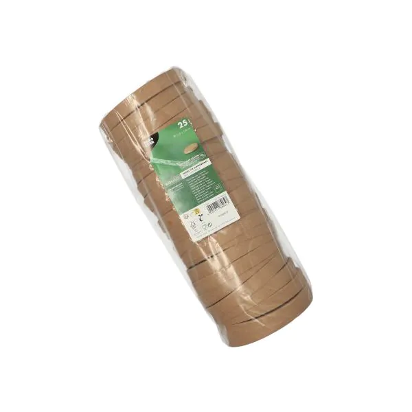 Deckel für Bio-Suppenbecher To Go, Pappe "pure" rund Ø 11,5 cm braun "100% Fair" - Bild 2