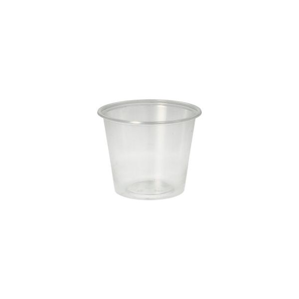 Dressingbecher, PP rund 125 ml Ø 7,1 cm · 5,7 cm transparent - Bild 1