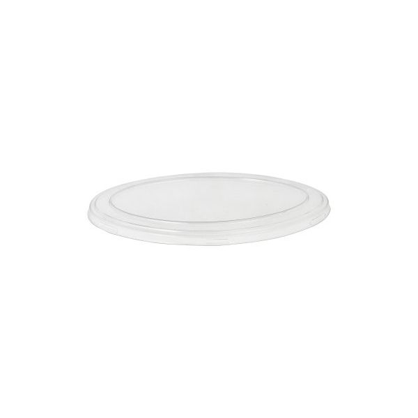 Einweg-Deckel für Mehrweg-Schalen aus PET, oval, 13,5 x 20,5 cm glasklar "Cella" - Bild 1