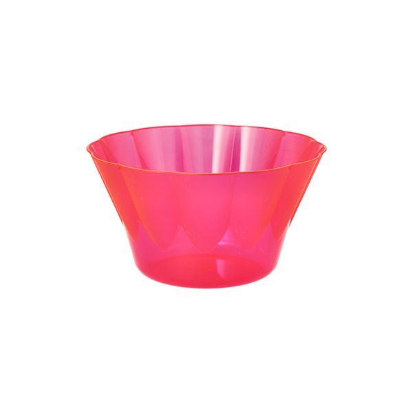 Einweg-Dessertschalen / Eisbecher To Go, PS rund 400 ml Ø 12 cm · 7 cm pink - Bild 1