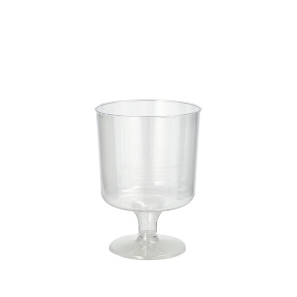 Einweg-Weingläser für Rotwein, PS 0,2 l Ø 7,2 cm · 10 cm glasklar einteilig - Bild 1 Einweg-Weingläser für Rotwein, PS 0,2 l Ø 7,2 cm · 10 cm glasklar einteilig - Bild 1