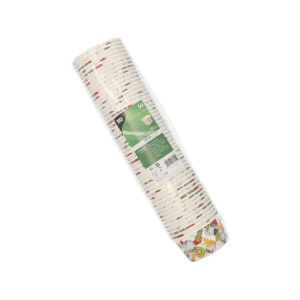 Eisbecher, Pappe, 150 ml, rund Ø 8,5 cm, 5,2 cm, "Früchte" - Bild 2
