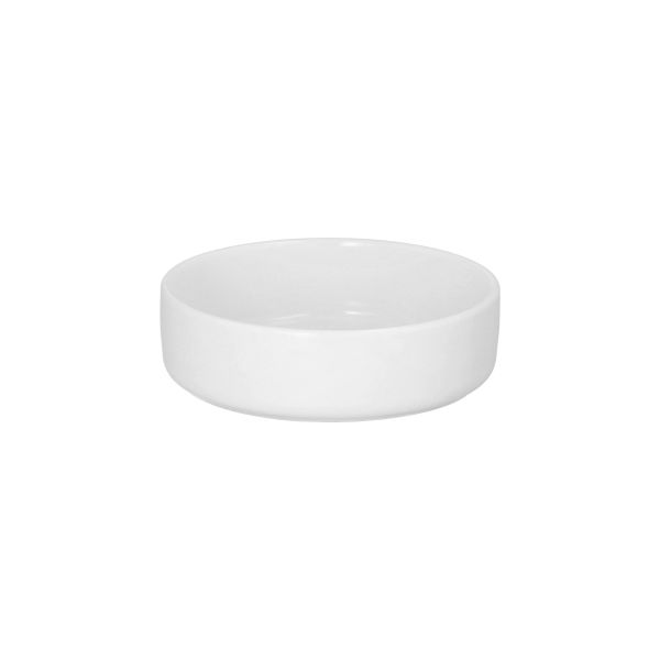 Fingerfood-Schale aus Porzellan, rund, 285 ml Ø 12 cm · 3,5 cm weiss "Ano" - Bild 1