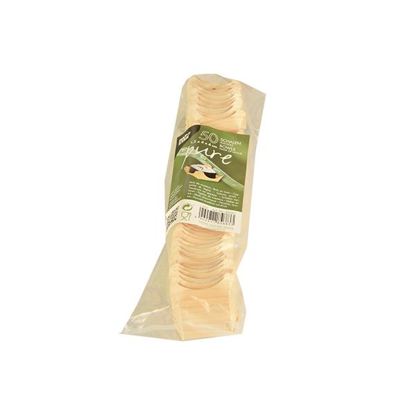 Fingerfood-Schalen, Holz "pure" eckig 1,5 x 4 x 4 cm - Bild 3