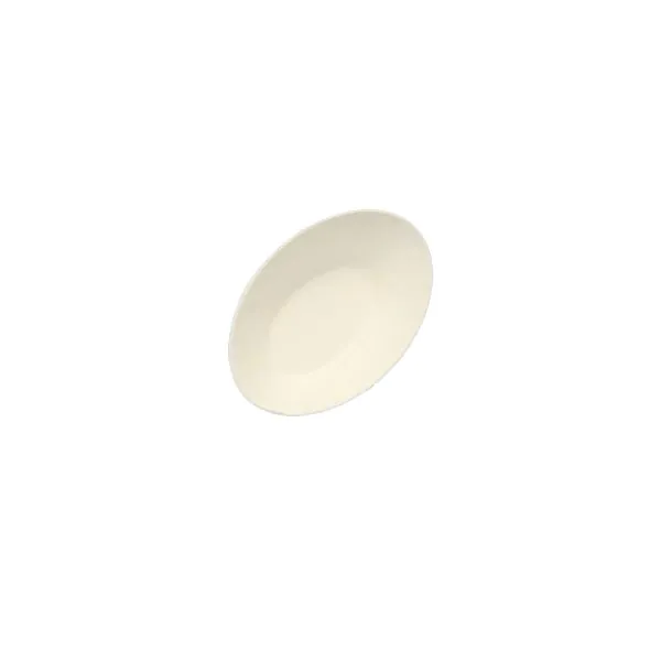 Fingerfood - Schalen aus Zuckerrohr "pure" 20 ml 8 x 5 cm "Egg" - Bild 1