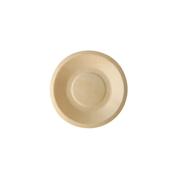 Fingerfood-Teller aus Holz "pure" rund Ø 14 cm - Bild 1