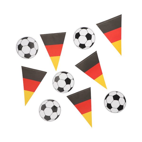 Flaggenkette aus Papier 3 m "Deutschland" - Bild 1