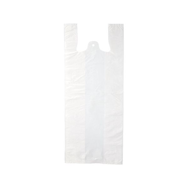 Hemdchenbeutel, HDPE 55 x 22 x 15 cm weiss mittel - Bild 1