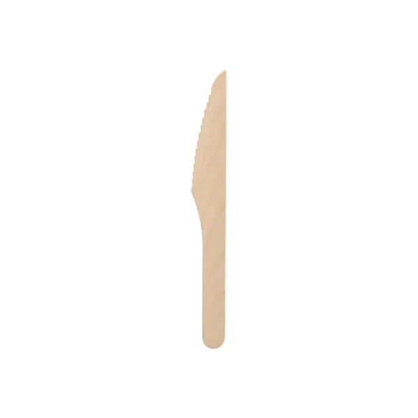 Holzmesser "pure" 16,5 cm, gewachst - Bild 1