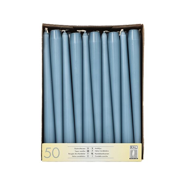 Leuchterkerzen arktikblau Ø 2,2 cm · 25 cm - Bild 1