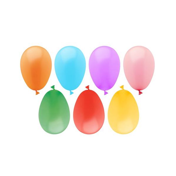 Luftballons farbig sortiert "Wasserbomben" - Bild 1