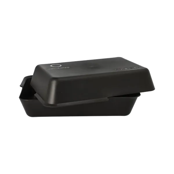 Mehrweg-Foodboxen, 23,4 x 15,6 cm schwarz - Bild 2