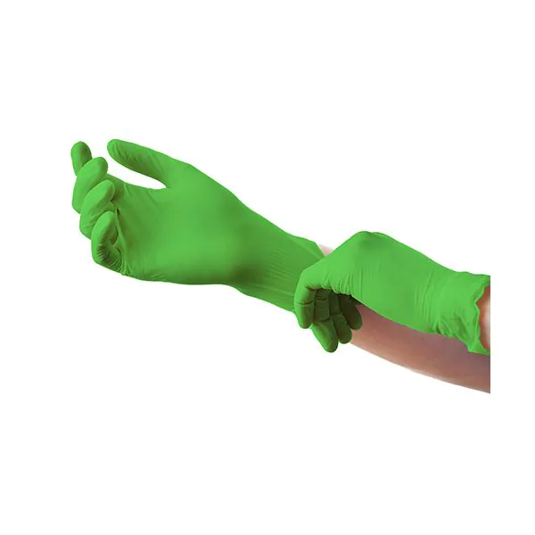"Medi-Inn® Classic" Handschuhe, Nitril puderfrei apfelgrün "Nitril Apple Green" Größe S - Bild 2