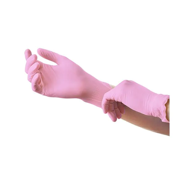 "Medi-Inn® Classic" Handschuhe, Nitril puderfrei pink "Nitril Pink Plus" Größe M - Bild 2