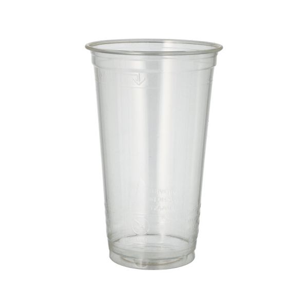 PLA-Becher, Kaltgetränkebecher, "pure" 0,5 l glasklar - Bild 1