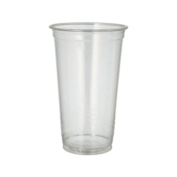 PLA-Becher, Kaltgetränkebecher, "pure" 0,5 l glasklar - Bild 1