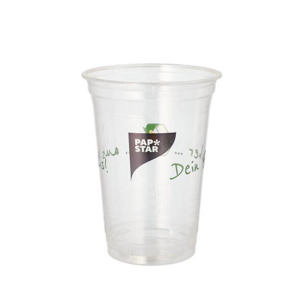 PLA-Kaltgetränkebecher 0,4 l "Becher aus Mais" - Bild 1