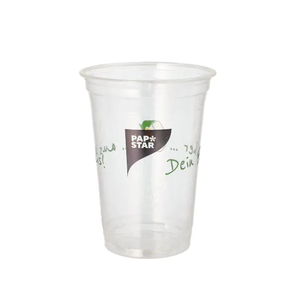 PLA-Kaltgetränkebecher 0,4 l "Becher aus Mais" - Bild 1