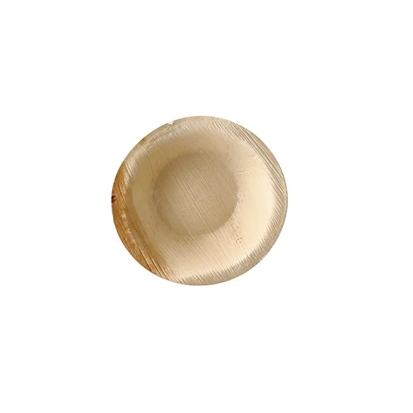 Palmblatt Schalen "pure", rund 100 ml, Ø 10 cm - Bild 1