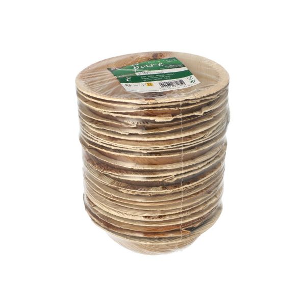 Palmblatt Schalen "pure", rund 425 ml, Ø 15 cm  - Bild 2