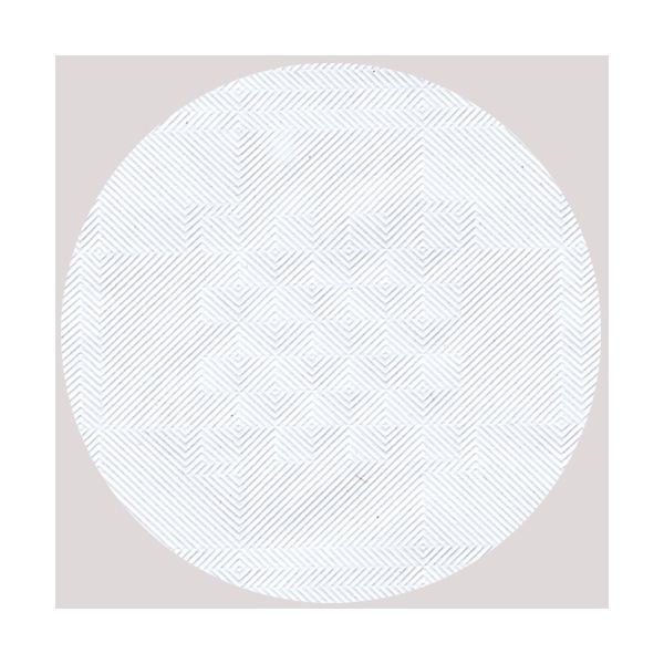 Papiertischdecke weiss mit Damastprägung 10 x 1,2 m - Bild 2