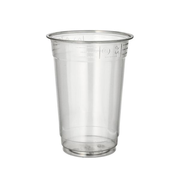 Plastikbecher (PET) "Hurricane" 0,4 l Ø 9,5 cm · 12,5 cm glasklar - Bild 1