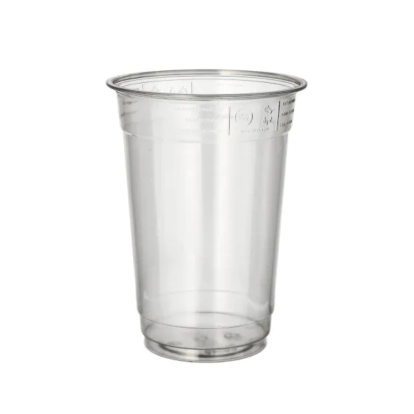 Plastikbecher (PET) "Hurricane" 0,4 l Ø 9,5 cm · 12,5 cm glasklar - Bild 1