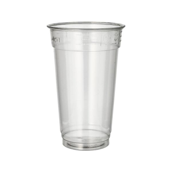 Plastikbecher (PET) "Hurricane" 0,5 l Ø 9,5 cm · 15 cm glasklar - Bild 1 Plastikbecher (PET) "Hurricane" 0,5 l Ø 9,5 cm · 15 cm glasklar - Bild 1