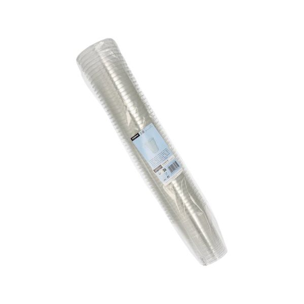 Plastikbecher R-PET, 0,4 l Ø 9,5 cm · 12,3 cm glasklar - Bild 2