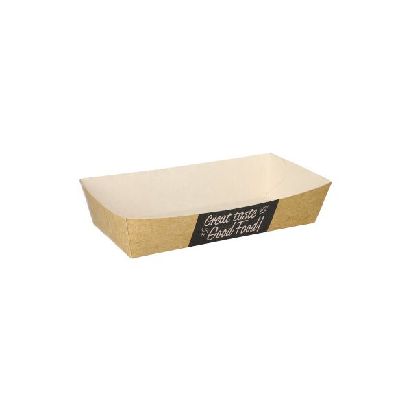 Pommes-Frites-Trays "pure" 8,5 x 16,5 cm "Good Food" groß - Bild 1