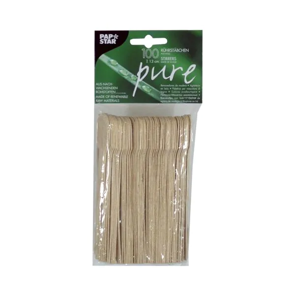 Rührstäbchen, Holz "pure" 13 cm - Bild 3