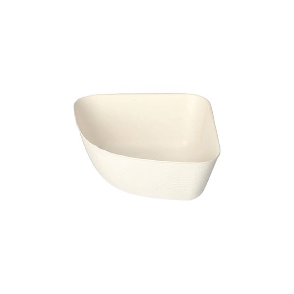 Schalen aus Zuckerrohr "pure" 12,8 x 12,8 cm weiss "Belle Vie, Ligne Carée" - Bild 1