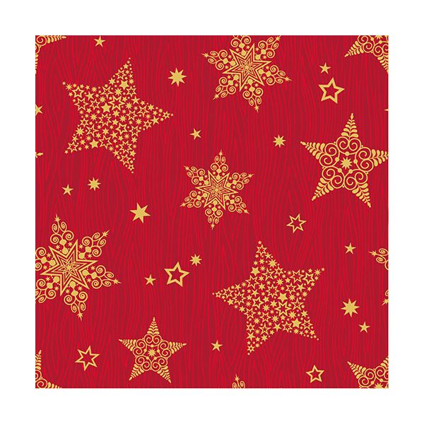 Servietten, 3-lagig 1/4-Falz 33 x 33 cm "Christmas Shine" - Bild 1