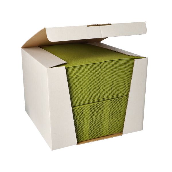 Servietten "ROYAL Collection" 1/4-Falz 40 x 40 cm olivgrün - Bild 1