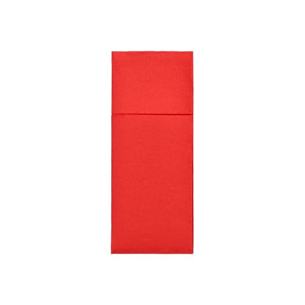 Servietten "ROYAL Collection" 40 x 30 cm rot mit Besteckfalz - Bild 1