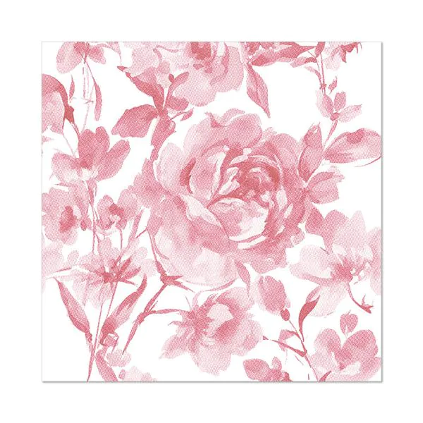 Servietten, bordeaux, "ROYAL Collection", 1/4-Falz, 40 x 40 cm, "Rose"
 - Bild 1