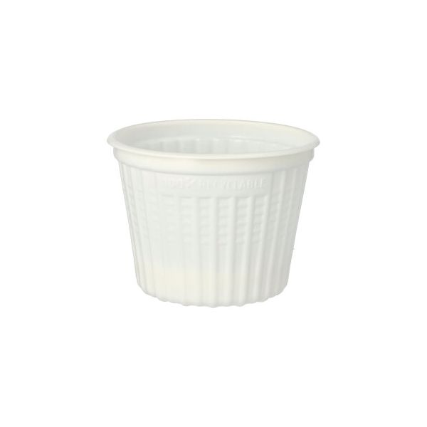 Snack- und Suppenbecher (Mehrweg), 500 ml Ø 11,5 cm · H 8,5 cm weiss - Bild 1