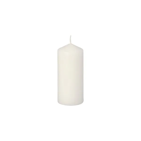 Stumpenkerzen weiss Ø 40 mm · 90 mm - Bild 3