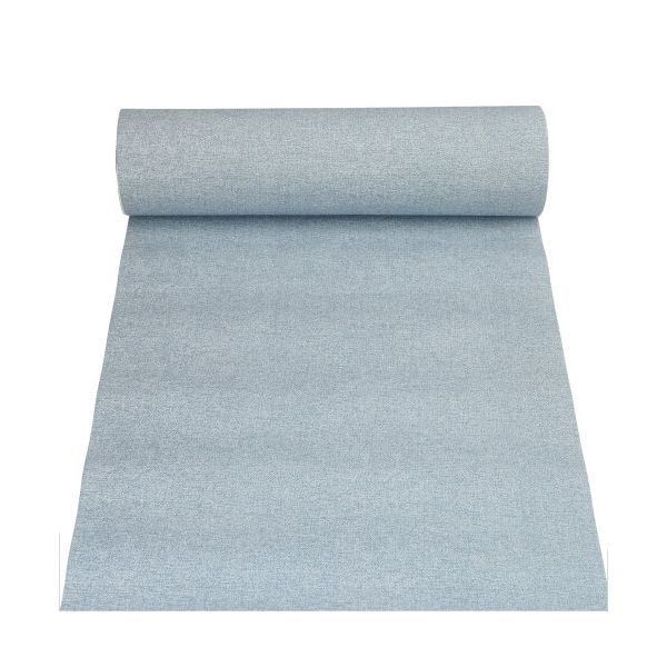 Tischläufer, PV-Tissue "ROYAL Collection" 24 m x 40 cm arktikblau "Texttile" - Bild 1