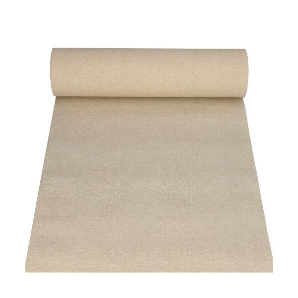 Tischläufer, PV-Tissue "ROYAL Collection" 24 m x 40 cm sand "Textile " - Bild 1