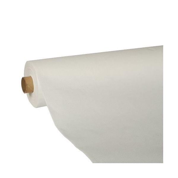 Tissue Tischdecke, weiss "ROYAL Collection" 25 x 1,18 m - Bild 1