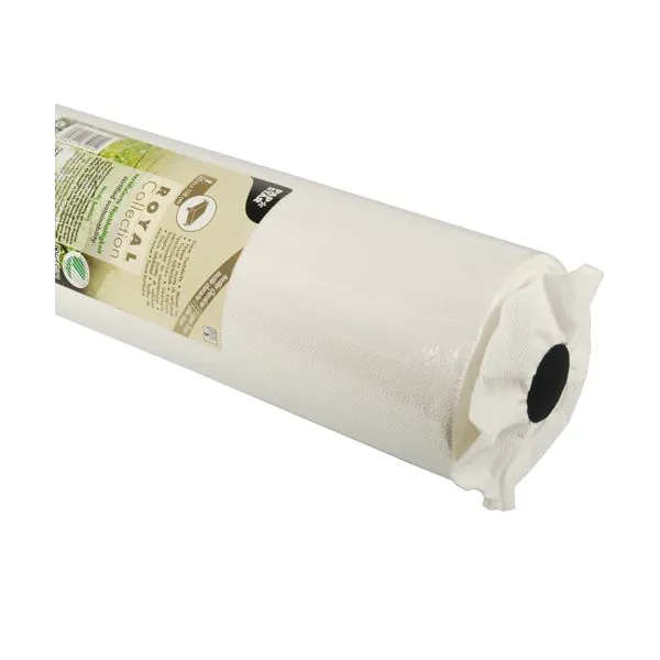 Tissue Tischdecke, weiss "ROYAL Collection" 25 x 1,18 m - Bild 2