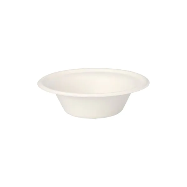 Zuckerrohr Schalen, "pure" 380 ml weiss - Bild 3