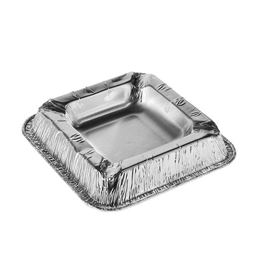 Vierkante aluminium asbak, 2,2 cm x 12,5 cm x 12,5 cm 1