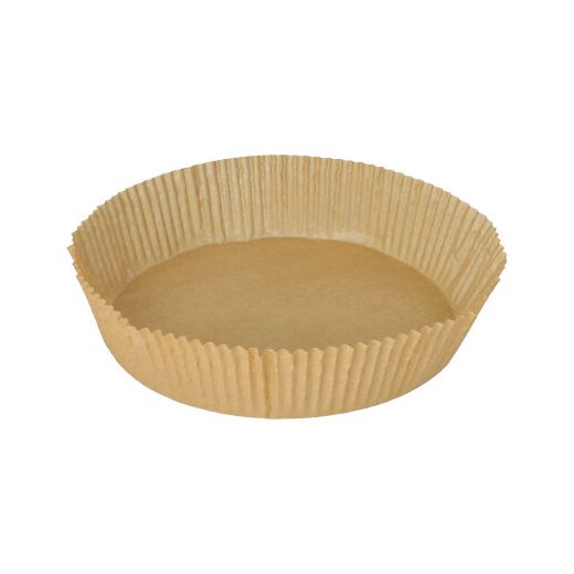 Airfryer bakpapier / bakjes voor heteluchtfriteuse Ø 21 cm · 5 cm bruin 1