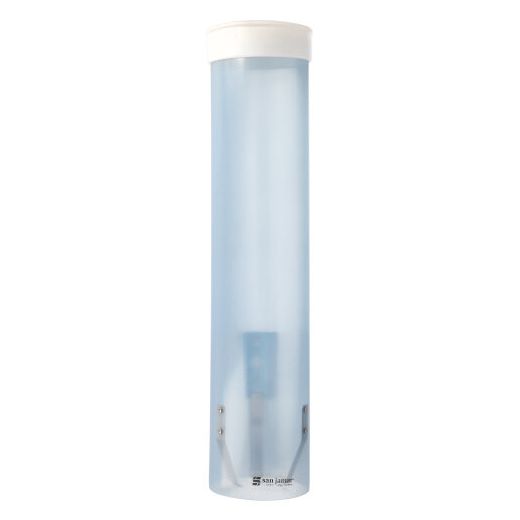 Dispenser voor puntbekers / waterbekers van PS Ø 8,5 cm · 42 cm transparant 1
