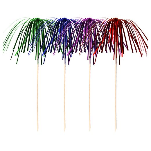 Decoprikkers 15,5 cm "Vuurwerk" 1