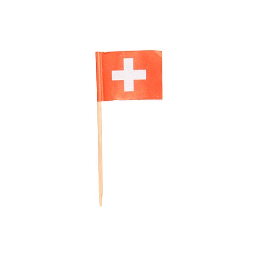Decoprikkers 8 cm "Switzerland" 1